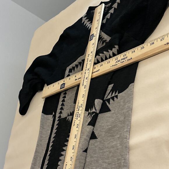 Staccato Woman S Cardigan Tribal Aztec Southwest Southern Boho Long Sleeve Open - Picture 10 of 11